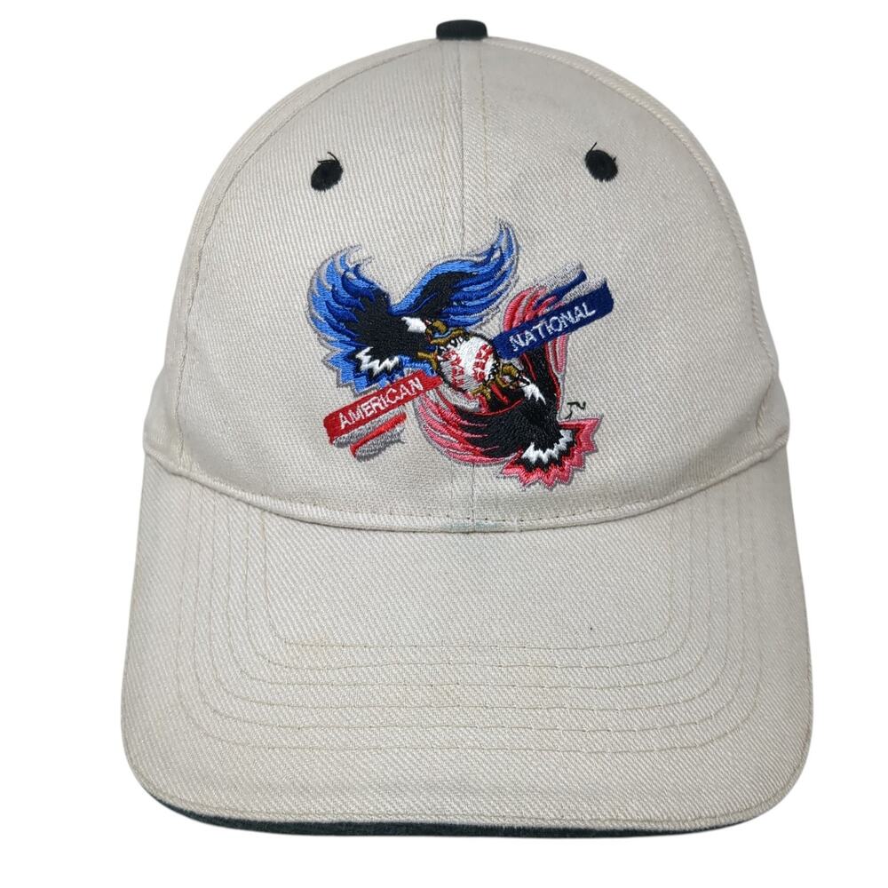 American National Washington Mutual Baseball Cap Beige One Size Kick10 Pro Gear